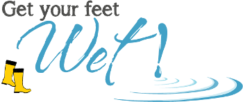 get your feet wet logo no date